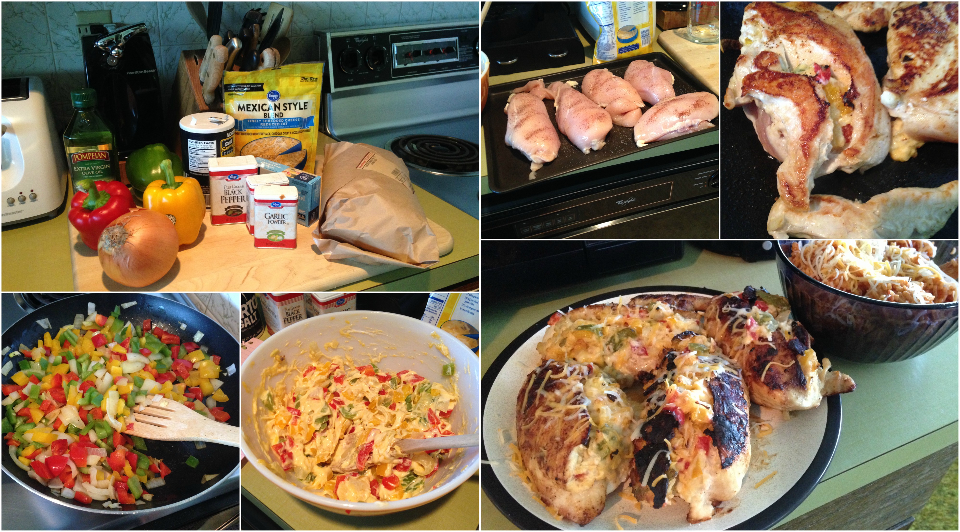 fajitastuffedchicken collage | FOX 28 Spokane fajitastuffedchicken collage