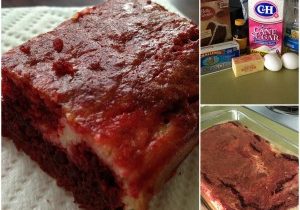 Pinterest:Impossible – Red Velvet Cheesecake Brownies