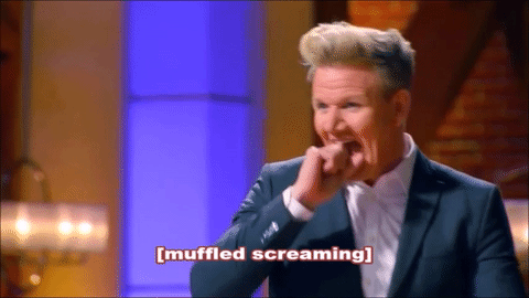 masterchef 2 | FOX 28 Spokane gordon ramsay muffles a laugh into his fist on masterchef