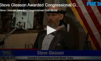 Steve Gleason Awarded Congressional Gold Medal