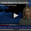 New Online Voting System for Special Election