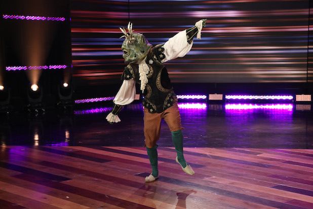 dancing bird on masked dancer segment on ellen show