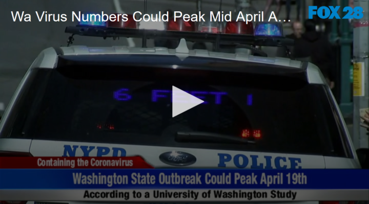 Study Shows WA Virus Numbers May Peak Mid April FOX 28 Spokane