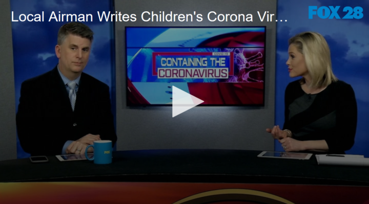 Local Airman Writes Children's Corona Virus Book FOX 28 Spokane | FOX 28 Spokane Local Airman Writes Children's Corona Virus Book FOX 28 Spokane
