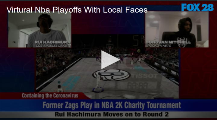 Former Zags Appear In Virtual NBA Playoffs FOX 28 Spokane