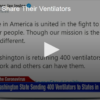 WA and OR Share Ventilators