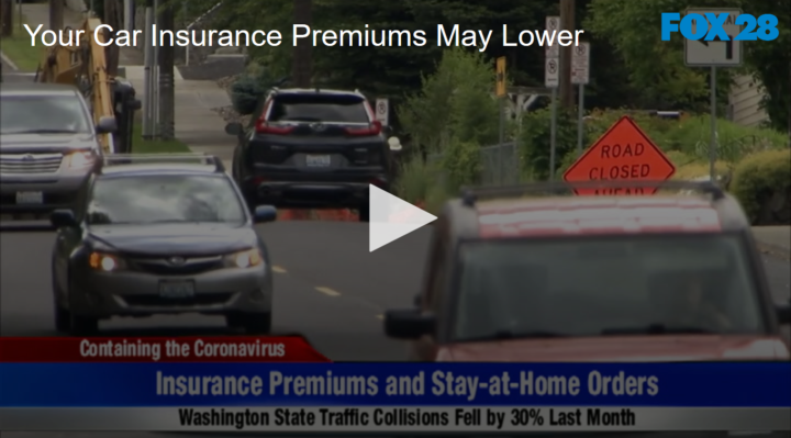 2020-04-14 Your Car Insurance Premiums May Lower FOX 28 Spokane