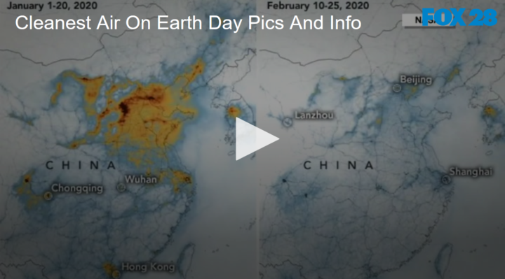 2020-04-22 Happy Earth Day – Cleanest Air On Earth Day, Pics And Info FOX 28 Spokane