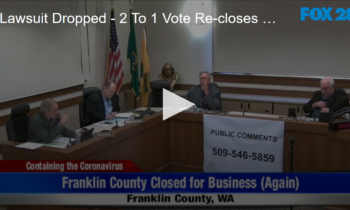 Lawsuit Dropped – 2 To 1 Vote Re-closes Franklin County