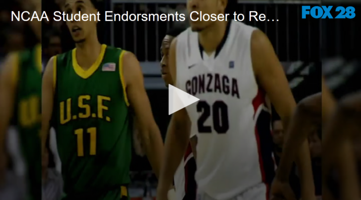 2020-04-29 NCAA Player Endorsements Closer to Reality FOX 28 Spokane