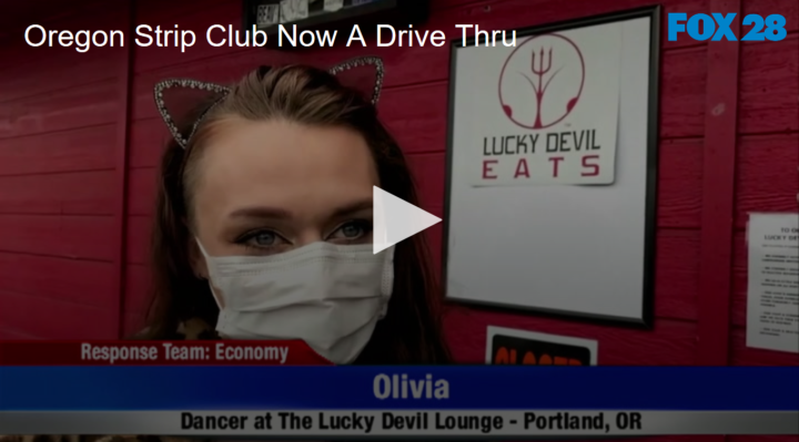 2020-04-29 Oregon Strip Club Now A Drive Thru FOX 28 Spokane