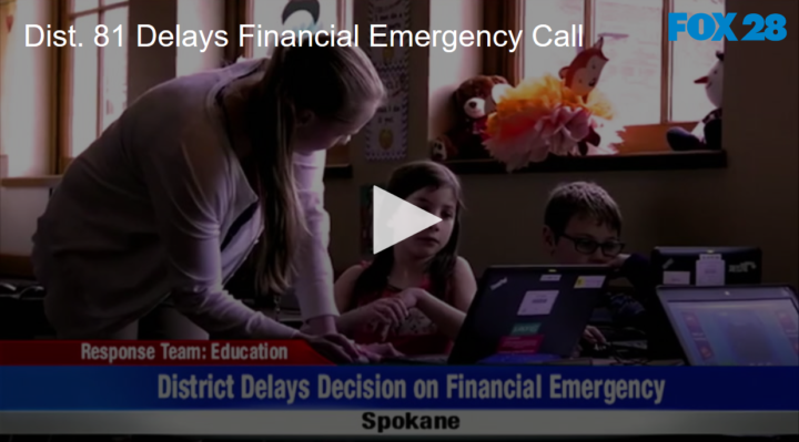 2020-04-30 District 81 Delays Financial Hardship Decision FOX 28 Spokane