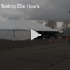 New Covid Testing Site Hours