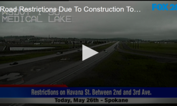 Road Restrictions Due To Construction Today