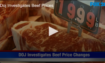 DOJ Investigates Beef Prices
