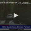 Dramatic Dash Cam Video Of Car Chase In Reverse