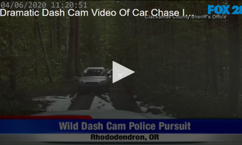 Dramatic Dash Cam Video Of Car Chase In Reverse