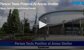 Person Tests Positive At Arena Shelter