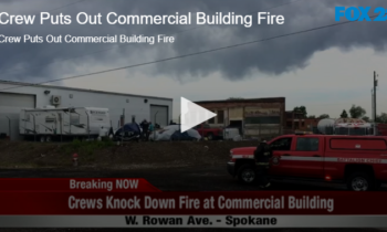 Crew Puts Out Commercial Building Fire