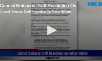 Council Releases Draft Resolution On Police Reform