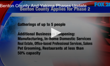 Benton and Yakima County COVID Phases Update