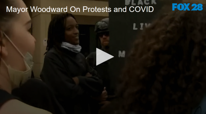 2020-06-03 Mayor Woodward On Protests and COVID FOX 28 Spokane