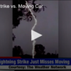 Lightning Strike vs. Moving Car