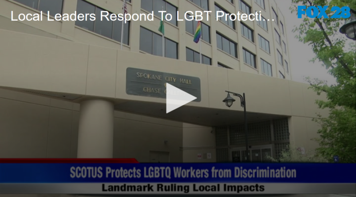 2020-06-16 Local Leaders Respond To LGBT Protections FOX 28 Spokane
