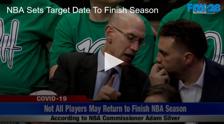 2020-06-16 NBA Sets Target Date To Finish Season FOX 28 Spokane