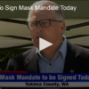 Governor To Sign Mask Mandate Today