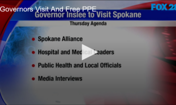 Governors Visit And Free PPE
