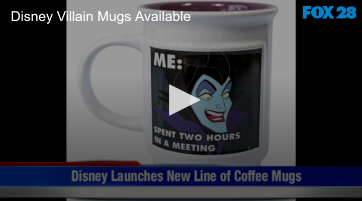 2020-07-06 Disney Villain Coffee Mugs Now Available FOX 28 Spokane