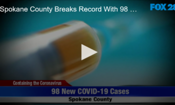 Spokane County Breaks Record With 98 New Cases Of Covid-19