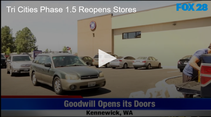 2020-07-07 Tri Cities Phase 1 5 Reopens Stores FOX 28 Spokane