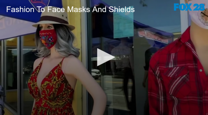 2020-07-14 Fashion To Face Masks And Shields FOX 28 Spokane