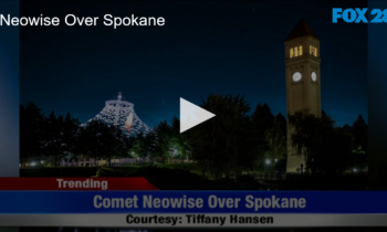 Local Pics of Neowise Over Spokane