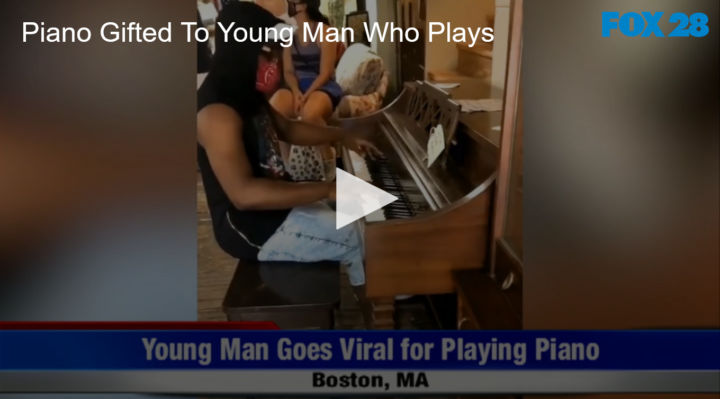 2020-07-16 Piano Gifted To Young Man Who Plays After Viral Video FOX 28 Spokane