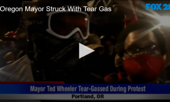 Oregon Mayor Struck With Tear Gas