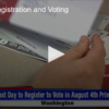 Election Registration and Voting