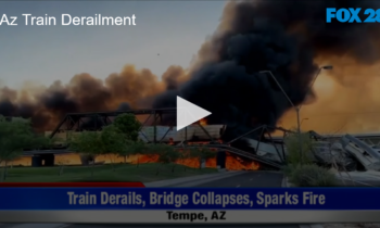 AZ Train Derailment Leaves One Recovering and Others in Awe