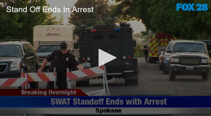 2020-07-30 Hours Long Stand Off Ends In Arrest FOX 28 Spokane