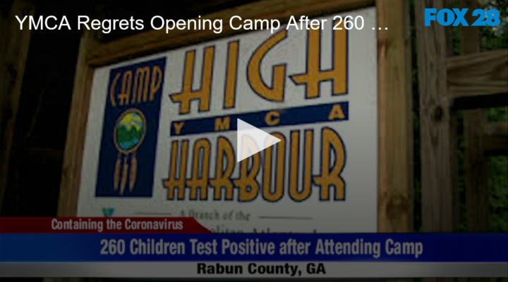 2020-08-03 YMCA Regrets Opening Camp After 260 Campers and Staff COVID Cases FOX 28 Spokane