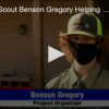 2020-08-07 Local Boy Scout Benson Gregory Helping Out FOX 28 Spokane