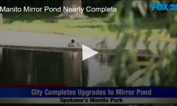 Manito Mirror Pond Nearly Complete