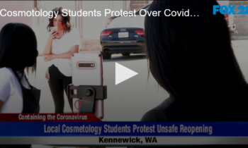 Local Cosmetology Students Protest Unsafe Reopening