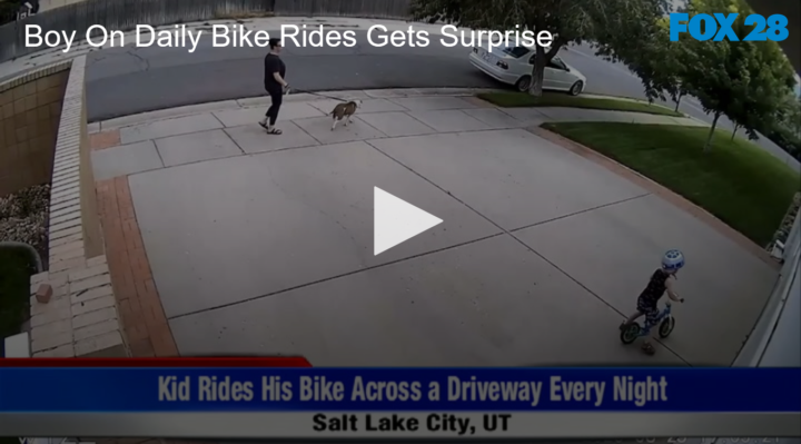 2020-08-31 Boy On Daily Bike Rides Gets Surprise FOX 28 Spokane | FOX 28 Spokane 2020-08-31 Boy On Daily Bike Rides Gets Surprise FOX 28 Spokane