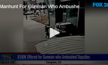 Manhunt For Gunman Who Ambushed Deputies