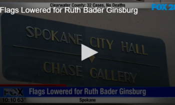 Flags Lowered for Ruth Bader Ginsburg