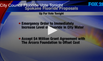 City Council Fluoride Vote Tonight