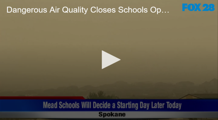 2020-09-14 Dangerous Air Quality Closes Schools, Opens Emergency Shelters FOX 28 Spokane | FOX 28 Spokane 2020-09-14 Dangerous Air Quality Closes Schools, Opens Emergency Shelters FOX 28 Spokane